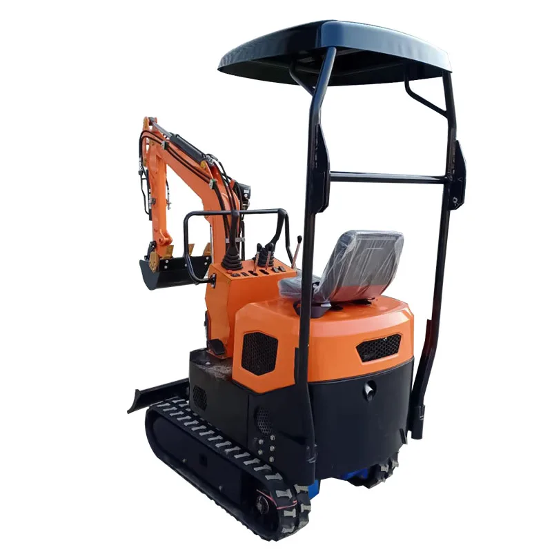 FREE SHIPPING mini digger CE/EPA/EURO 5 China wholesale compact excavators 1 ton prices with thumb bucket for
