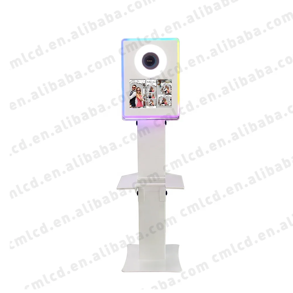 The Photo Booth for Surface Pro 12.3 or 12.9 Inch Screen Kiosk Shell, Buy a Photo Booth for DSLR Camera, iPad Photobooth Machine