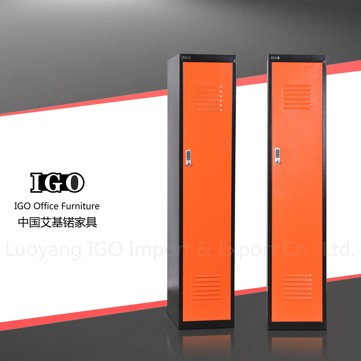 Steel Single Door Locker Metal One Door Wardrobe