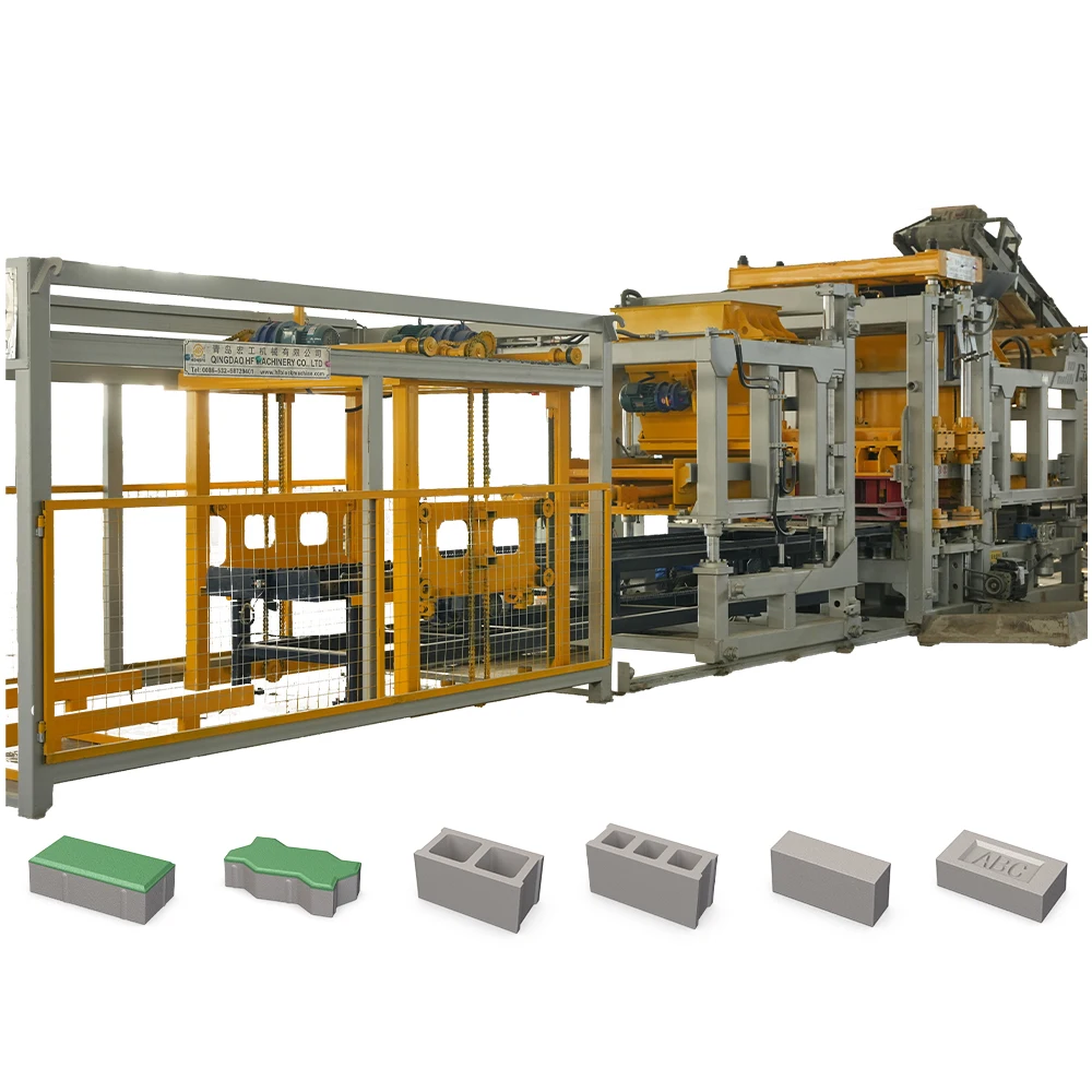 Qt10-15 Automatic Concrete 16mpa Hydraulic Pressure Block Making Machine