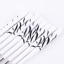 Nail painting pen set zebra 8 pcs artist nail art brushes sets private label