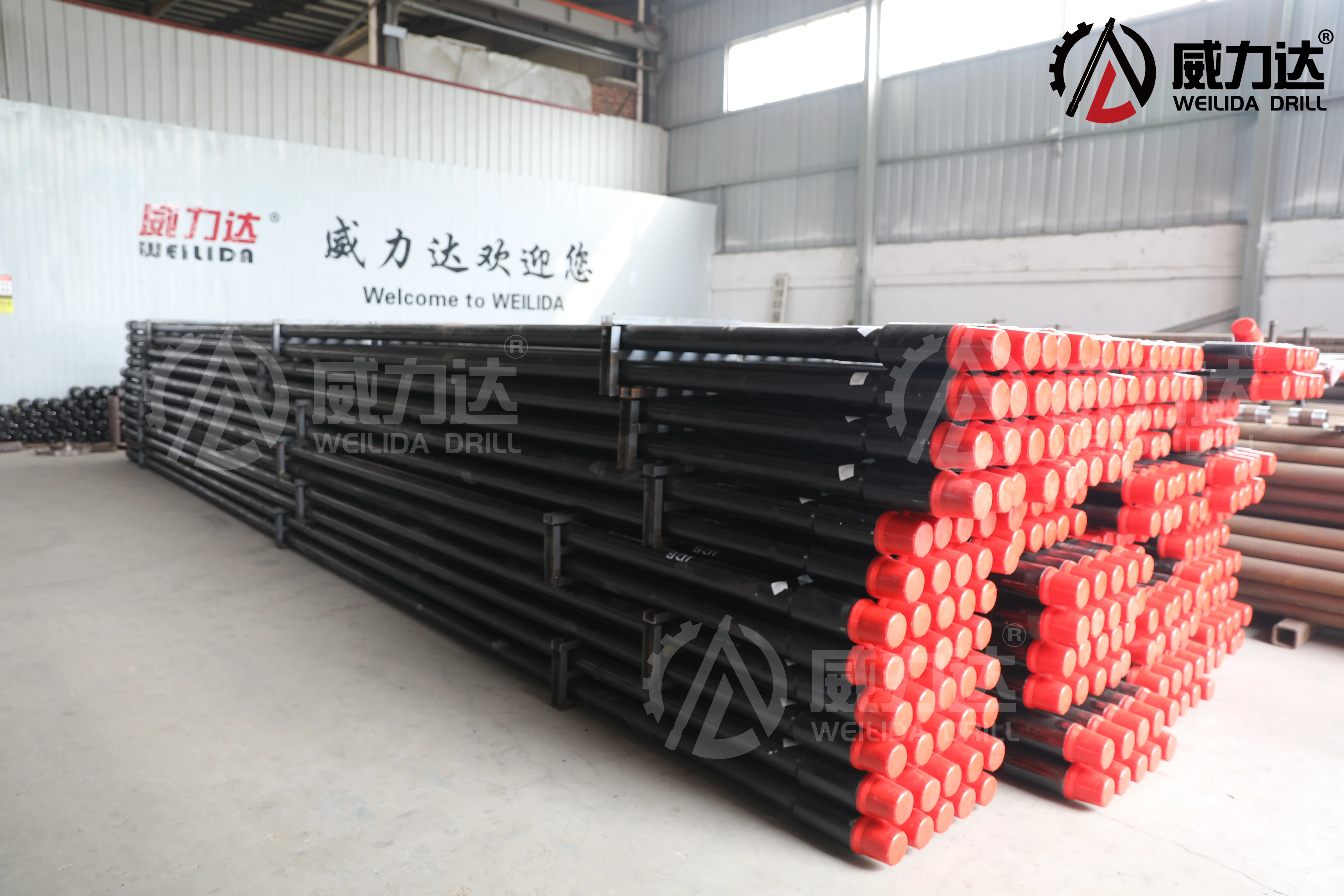 API 5 1/2 FH oil gas drill pipe/rod 9 meters oil well drilling