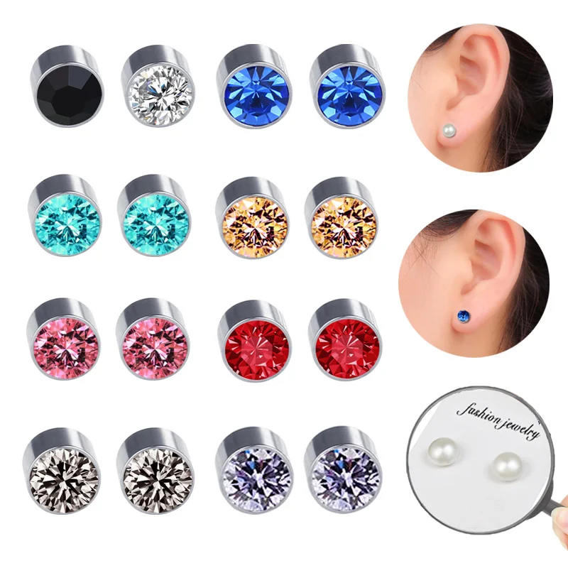 Getta sexy Magnet ear clip Stainless Steel faux Pearl earring Wholesale Manufacturers Magnetic earrings for men and women
