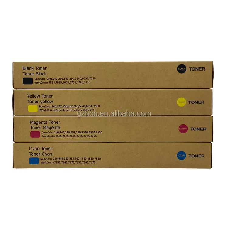 Re-manufactured for Xerox DC 240 242 250 252 260 7655 7665 7675 7755 7765 7775 toner cartridge