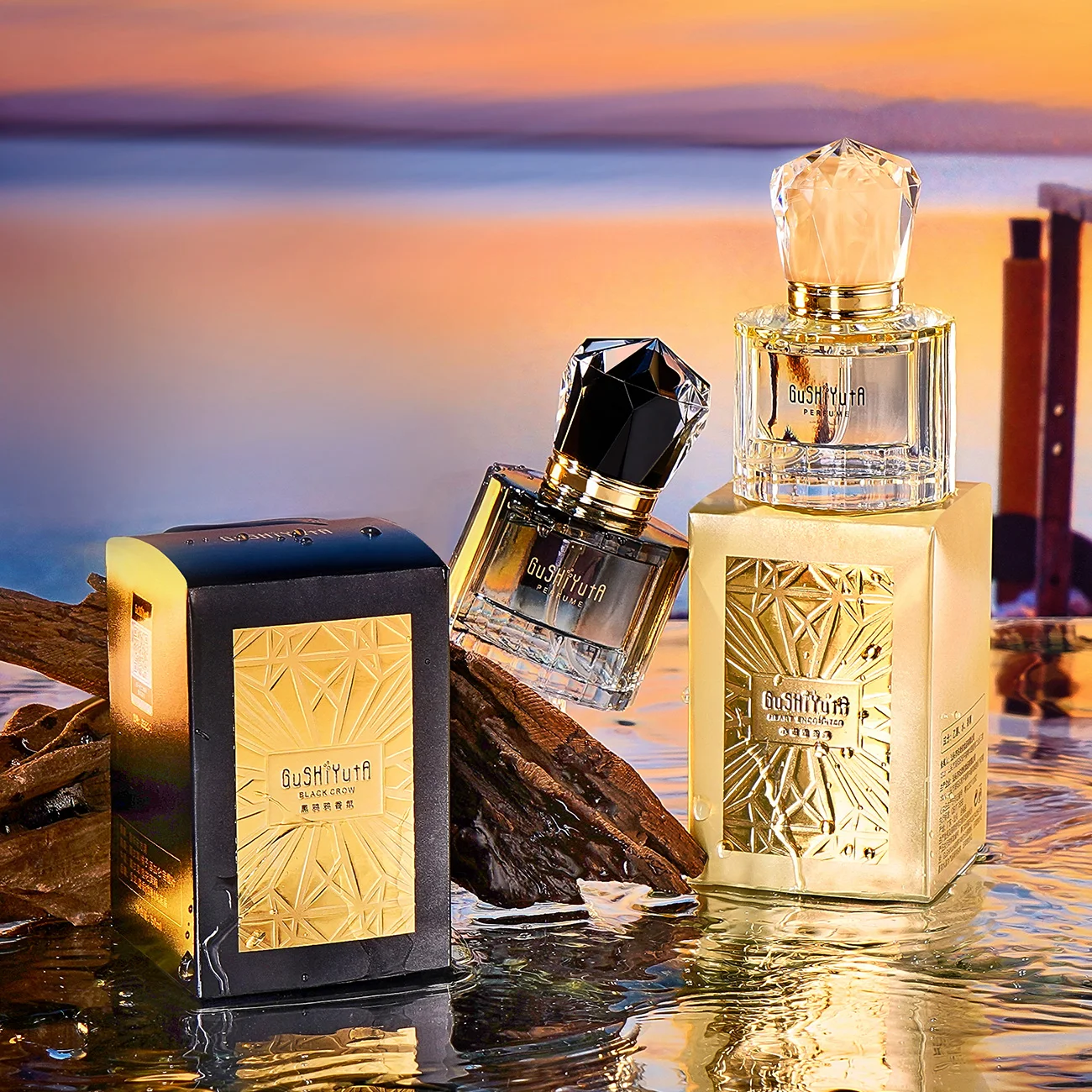 Private Label Custom Logo Original Perfumes 2 Fragrances Woody Scent Long Lasting Body Spray Fragrance Perfume Women 50ml