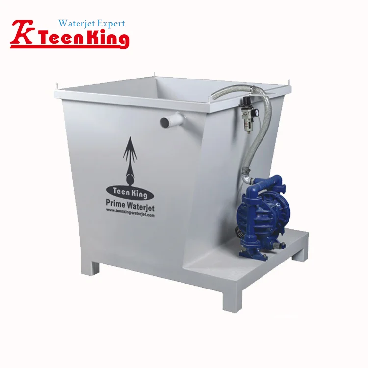 Double cutting head cnc water jet cutting machine