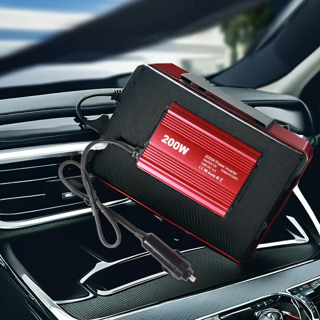 150W car inverter USB charging current QC3.0  12V DC to 220V AC car adapter Renewable energy car inverter