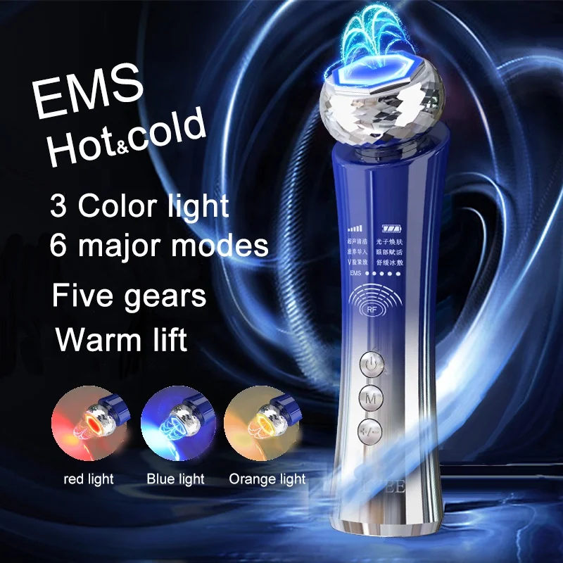 Beauty Equipment hottest sale household care facial skin tightening machine face lifting face massager RF ems beauty instrument