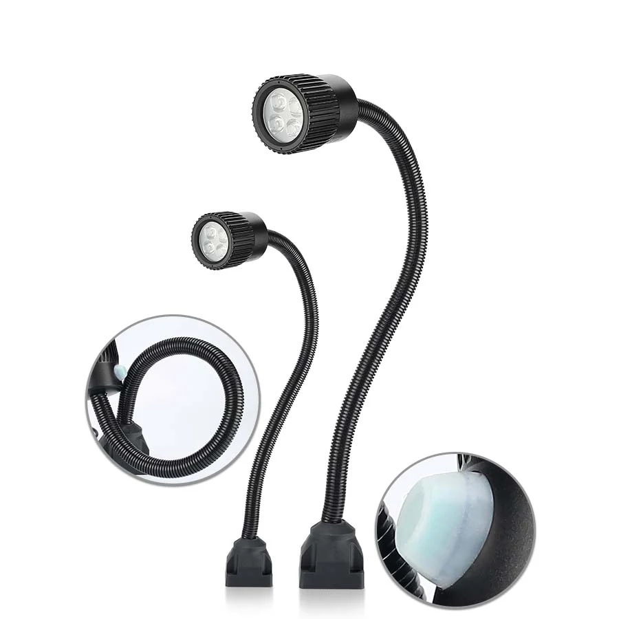 Wholesale Portable 5W Waterproof Led Magnetic Flexible Gooseneck Tube Machine Tool Work Lights