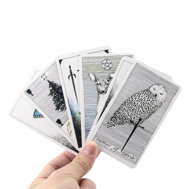 
New Popular Custom Design Paper Printed Tarot Deck Tarot Card Printing with Cardboard Box 