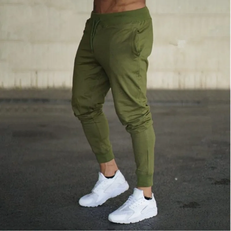 Hot Selling Fitness Jogging Pants Men Elastic Custom Joggers Sweatpants Sports Pants