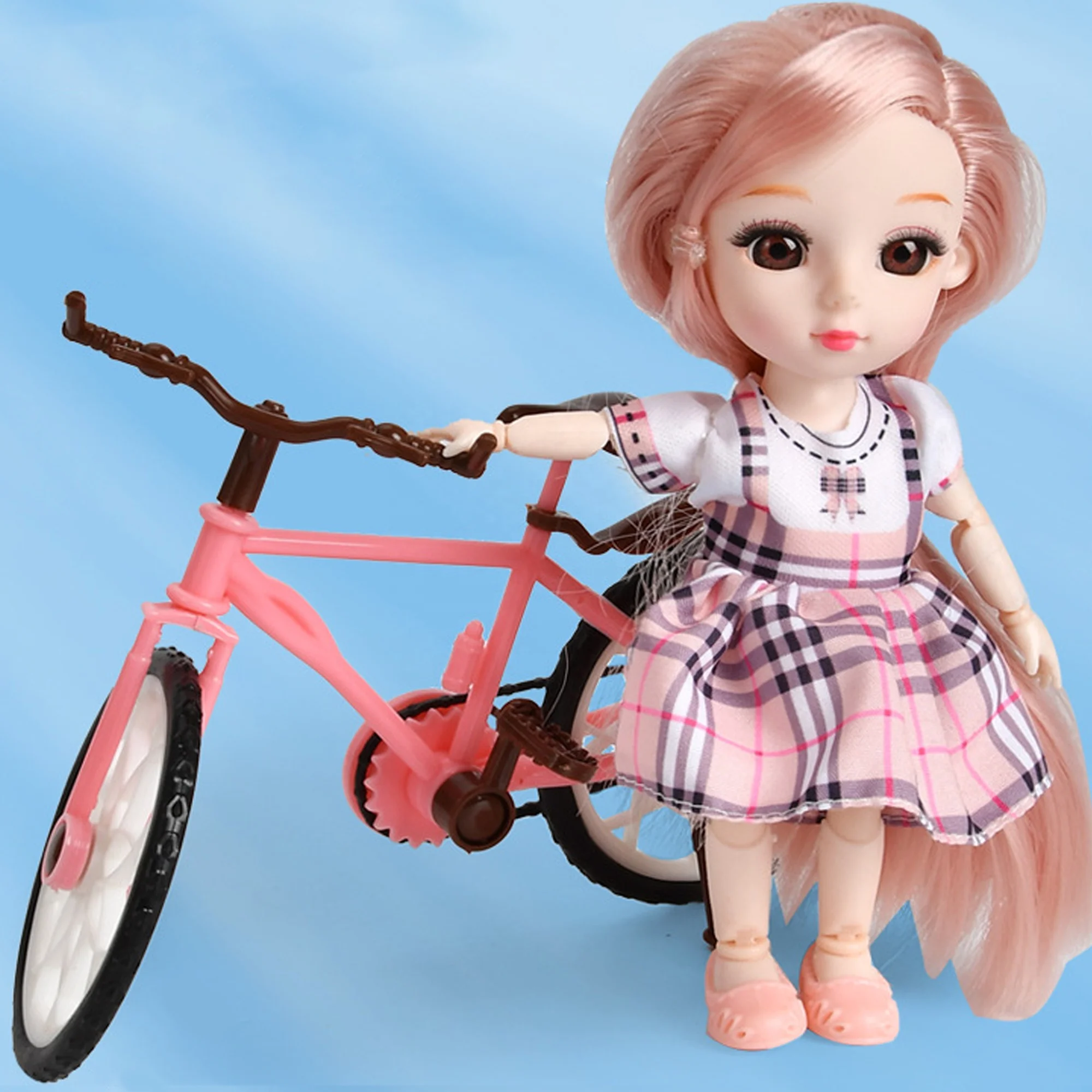 Best-selling Dollhouse Accessories miniature mini  bike for 1/6 scale dolls