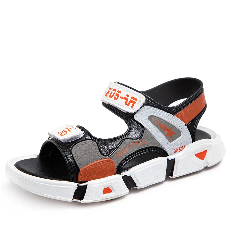 Kids  summer sandal slippers cute cartoons fashion baby Non-slip shoes girls casual sneakers Outdoor beach PVC  bathroom shoes