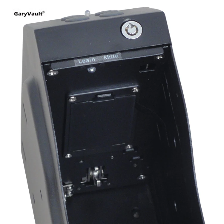 Home Office Hidden Wall Mounted Drop Down Fingerprint Combination Lock Gun Safe