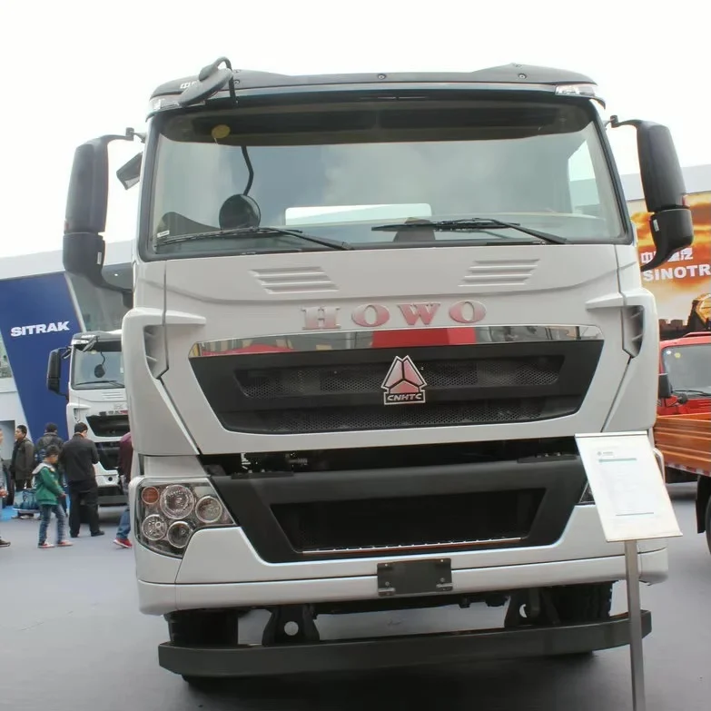 High Efficiency and Reliability Sinotruk HOWO-T7H 400HP 8x4 Tractor Truck For Sale
