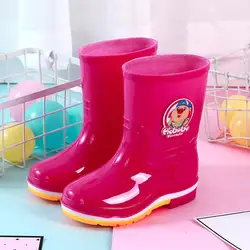 QZHR 2020 rain boots bag for children waterproof shoes