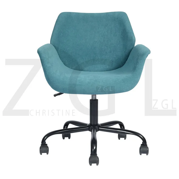 OEM high quality modern luxury comfortable fabric office chair ergonomic arm chairs ultra soft comfortable computer chair