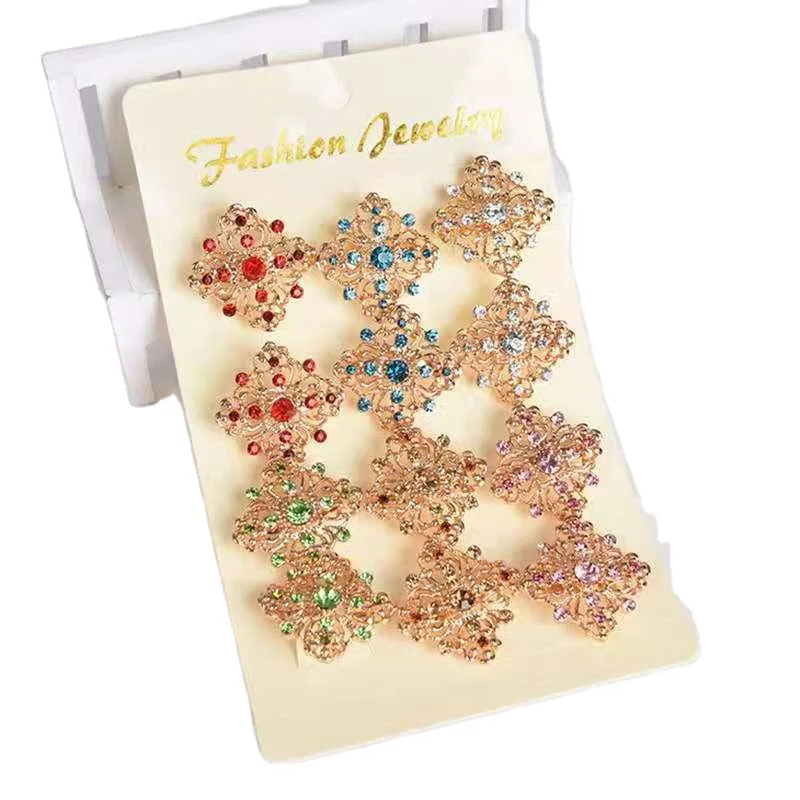 Aliba musilm hijan pin Website Flower Pearl Austrian Crystal Metal Alloy Fashion Brooch