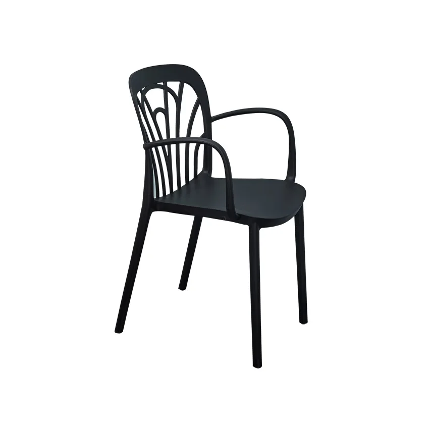 Manufacturer Dining Seat Plastic Chairs With Handle