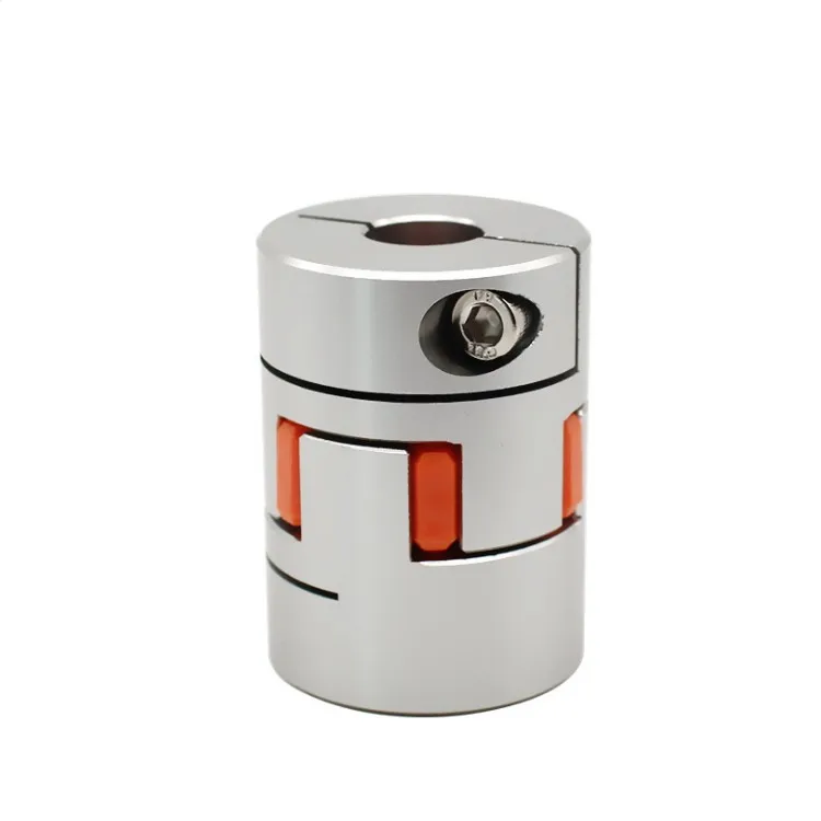 
Flexible plum clamp coupler shaft size CNC Jaw shaft coupling 6/6.35/8/10/12/14/16mm 