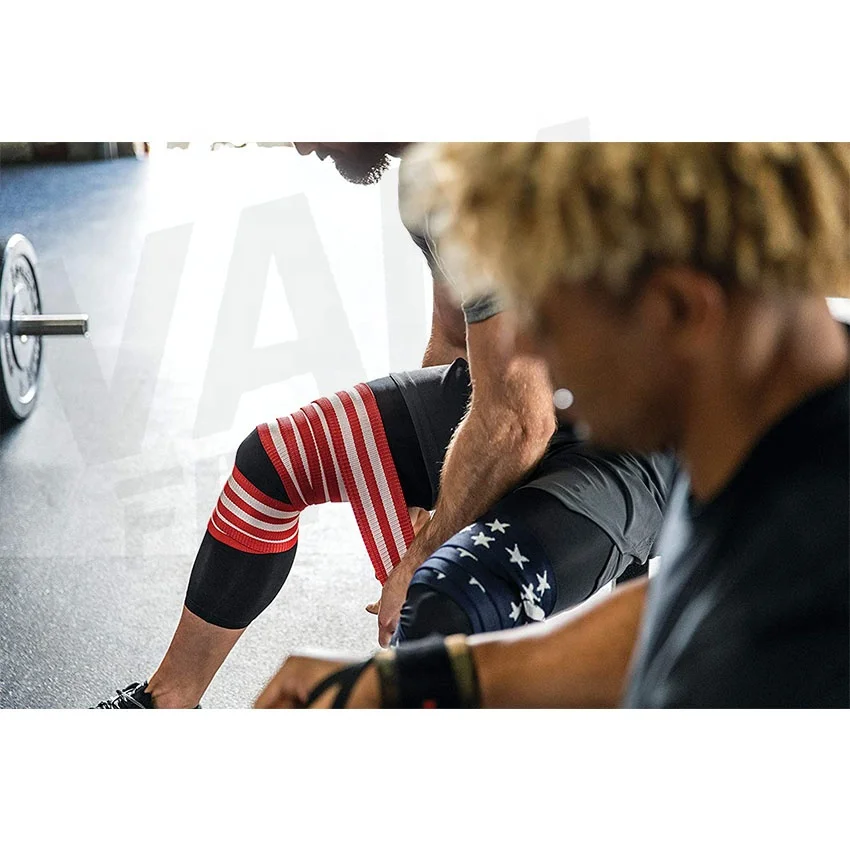 
High Quality Knee Wraps Blood Flow Restriction Bands BFR Bands Muscle Growth Elastic Quick Release Strap 