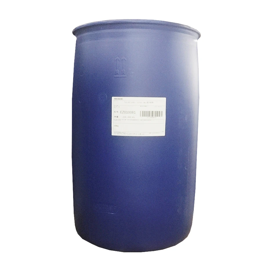 Solvent-free silicone emulsions for water-based coatings  Waterproofing agent for concrete