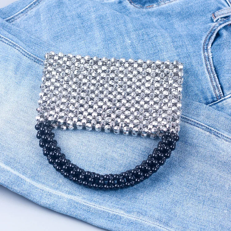 Wholesale Handmade Beaded Bag Luxury Evening Bags Women Handbags Ladies 2022