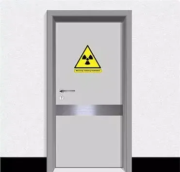 Lead lined door inter leading door