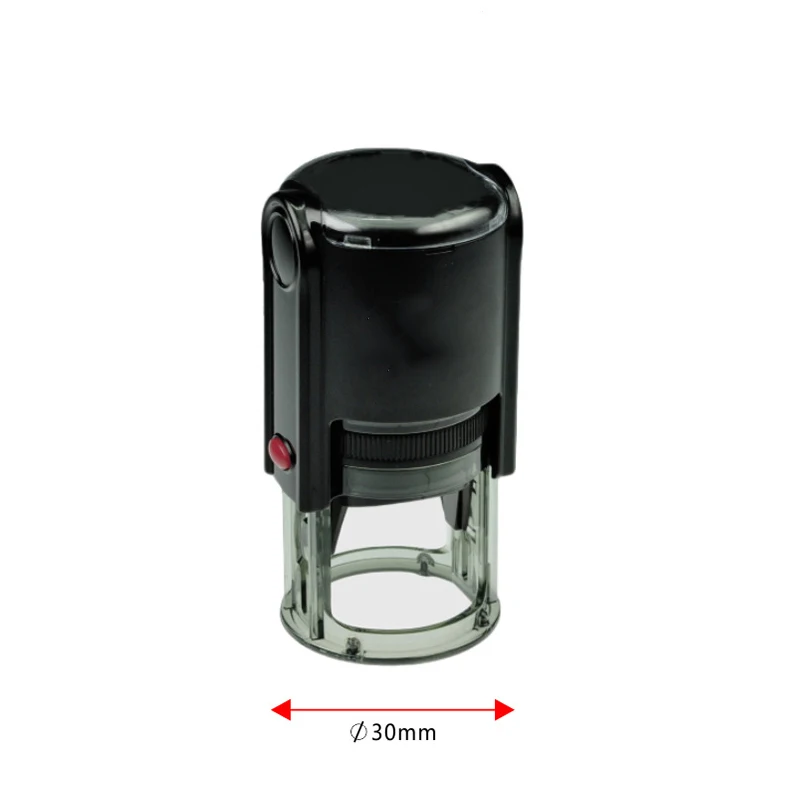 Custom Logo Plastic Self Inking Stamps for Business Office Personality Usage