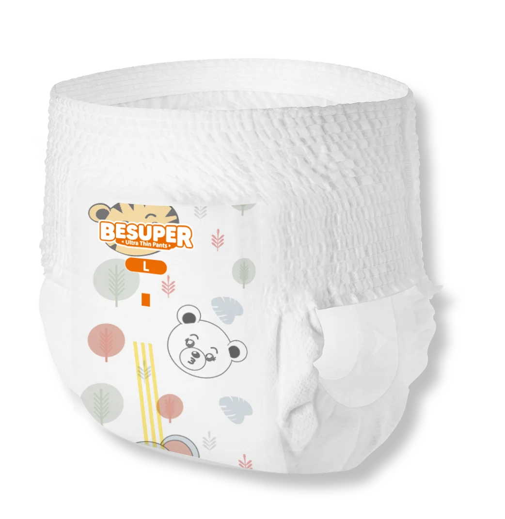 Besuper Free Sample Baby adult diapers Ultra Thin Soft Disposable diaper nappies looking for distributor