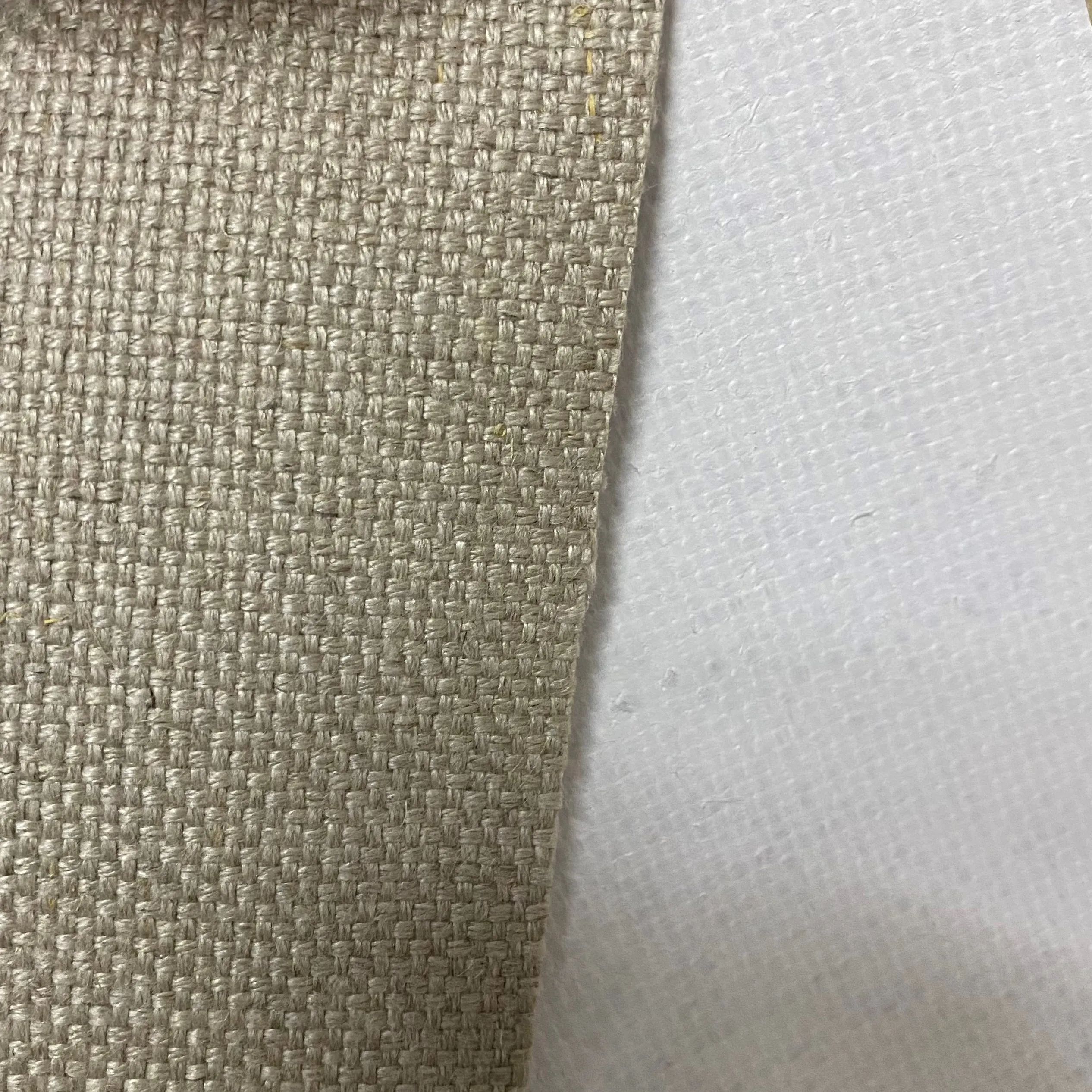 100% coarse grain texture linen 700gsm fine art acrylic hand painting canvas roll