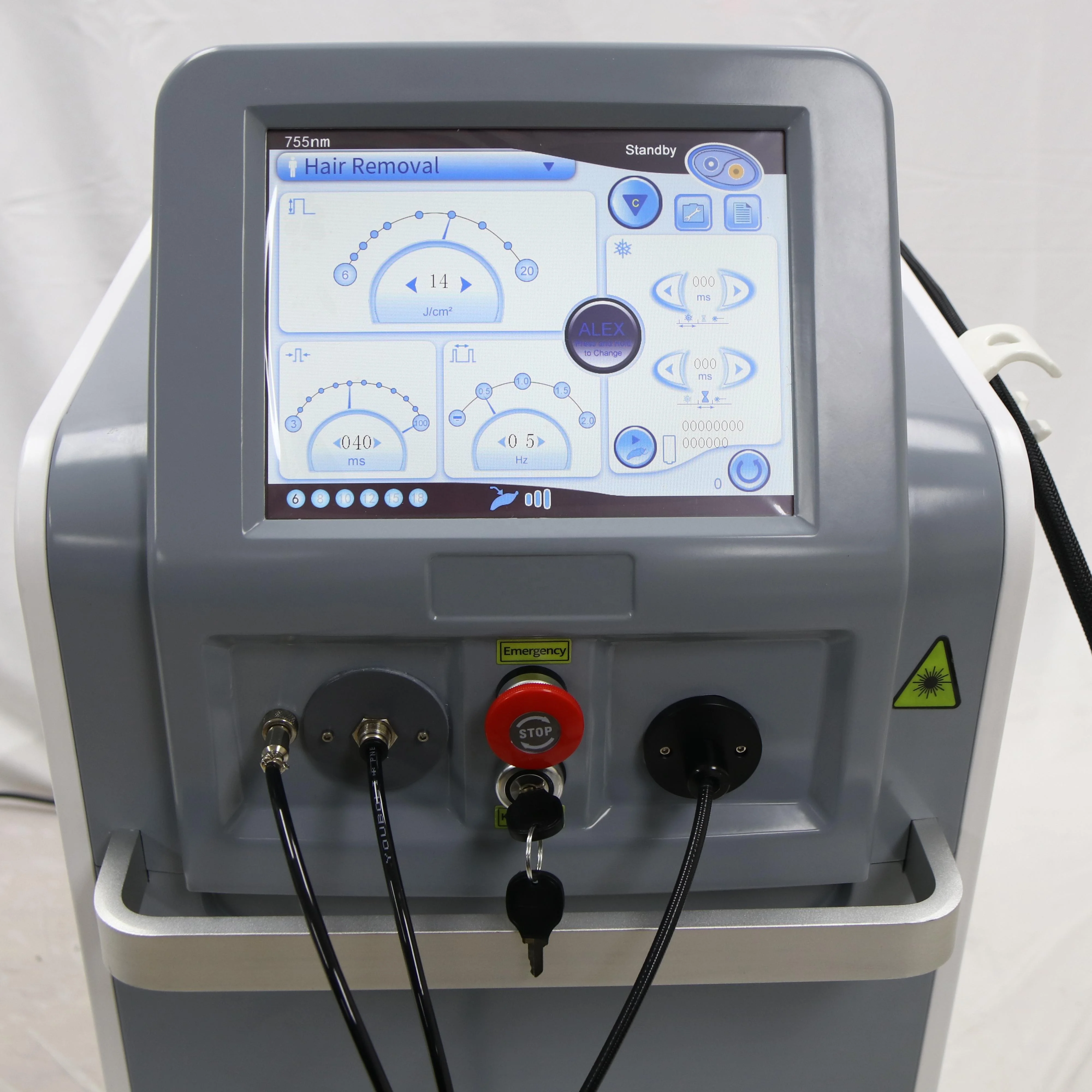 2021 beijing Alex Pro laser max Newly Nd yag 1064nm and alexandrite laser 755nm with Cryo cooling for hair removal