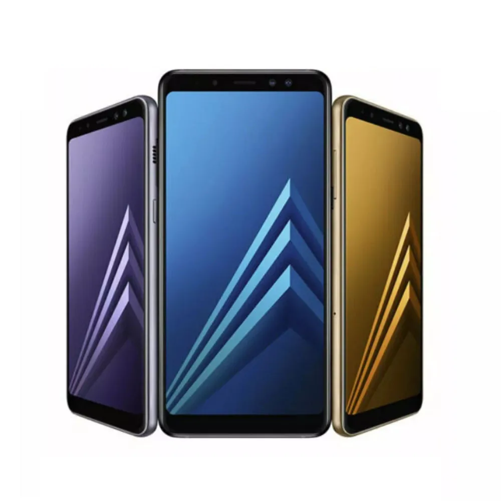 second hand phones android for Sam A8 5.6 inch 4+32GB mini phone android