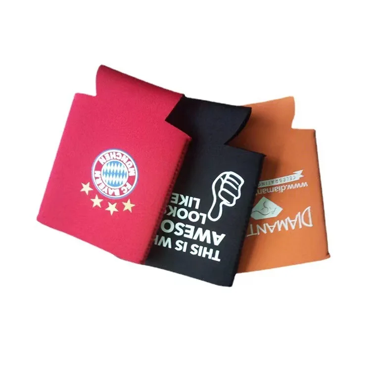 Neoprene Can Cooler Koozy Custom Logo Sublimation Beer Bottle Sleeve Stubby Holder Insulated Coozies