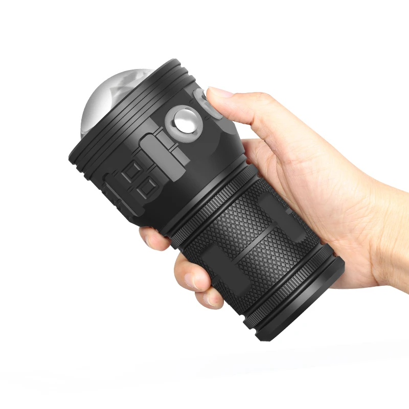 Mini wrist flashlight 8000lm outdoor super bright diving flashlight scuba diving torch light equipment led flashlight