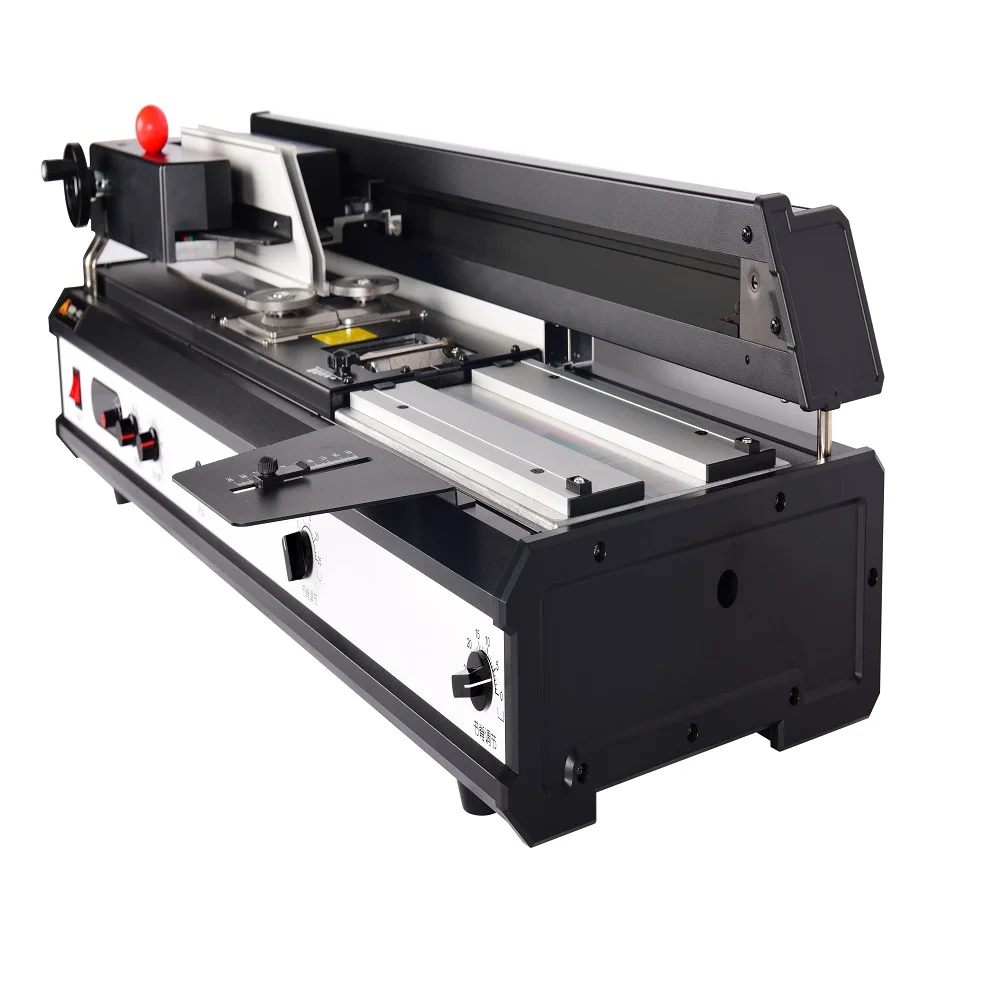 110V US Standard Fully-Auto Wireless Hot Melt Glue A4 Book Binding Machine Electric Desktop Bind Machine for Printing House Use