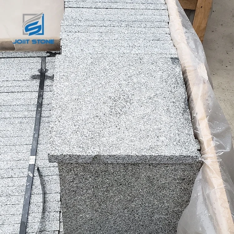 Hot Selling Water Sealing Flamed Mint Green Gray  Granite Tile