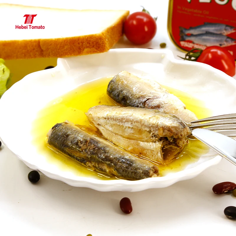 Wholesale Top Grade Canned Sardin in Oil Canned Sardines Manufacturers Tinned Fish