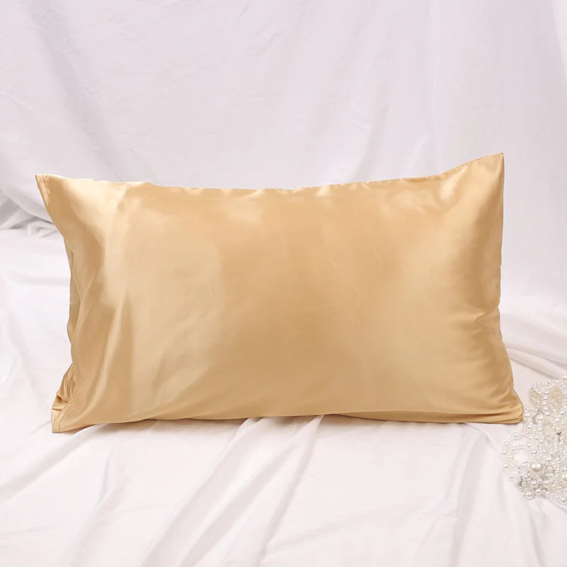 Silky Sleep Pillowcase Soft and Smooth Silk Satin Pillowcase for a Good Deep Sleep