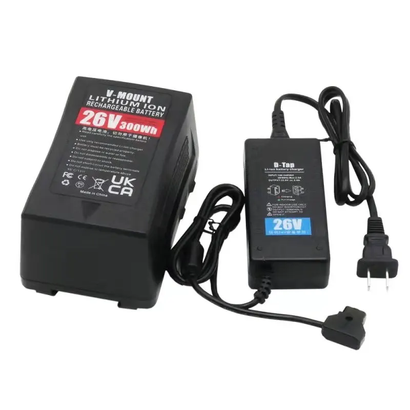 26V BP-300WH V-MOUNT литиево-ионная аккумуляторные BATTREY пакет V-LOCK батареи 260WH 190WH с D-TAP зарядное устройство для литий-ионного аккумулятора