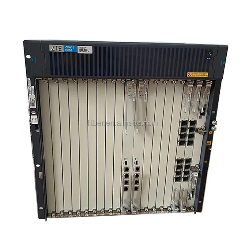 Hot sale zte zxa10 c650 XGPON OLT C650 ZTE 10G xgs-pon OLT FTTH 16 ports olt zte c650