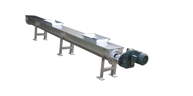 Factory Custom Automatic Silo Feeding System Screw Conveyer For Sand Cement Powder