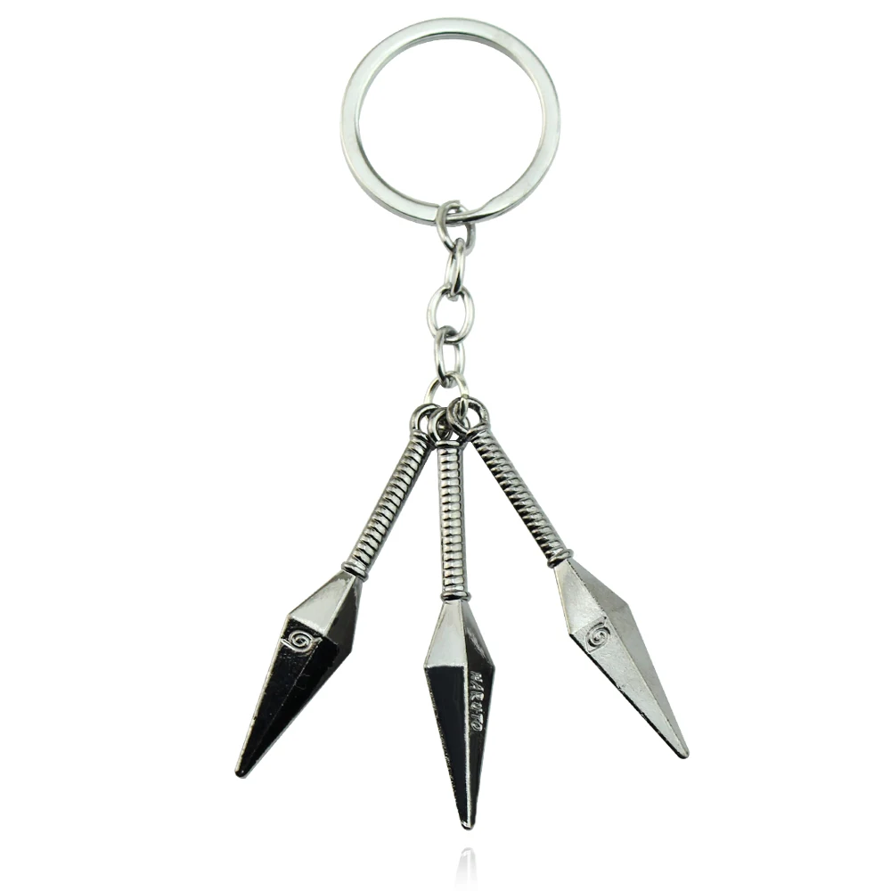 Namikaze Minato Kunai Shuriken Anime Metal Weapon Models Sword Keychain For Fan Cosplay Jewelry Home Ornament