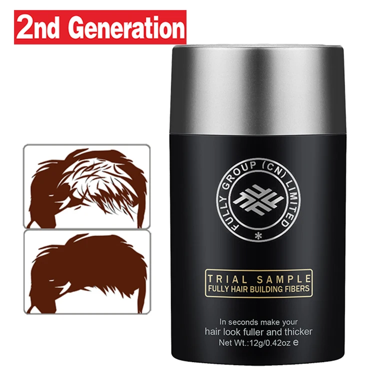 Factory Price Men And Women Apply FULLY Hair Filler Powder Keratin Hair Building Fibers