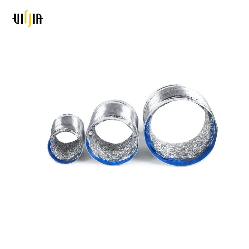 2 дюйма Диаметр пожарного protectionaluminum изолированный фольгой изготовлений гибких алюминиевый труб Сухой сброс