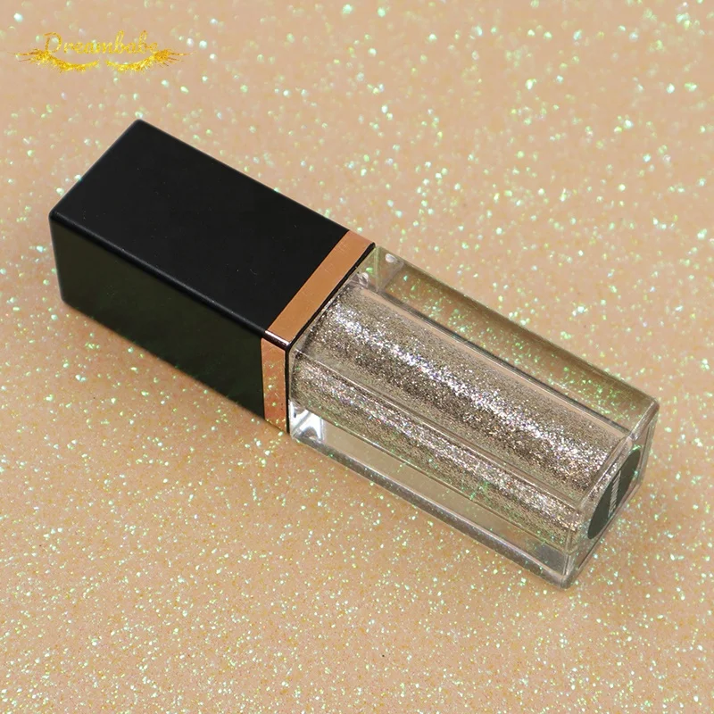 Wholesale OEM Cosmetics Makeup Products Glitter Eye Shadow Eyeliner Private Label Liquid Eyeshadow 10 Colors Shiny Shimmer