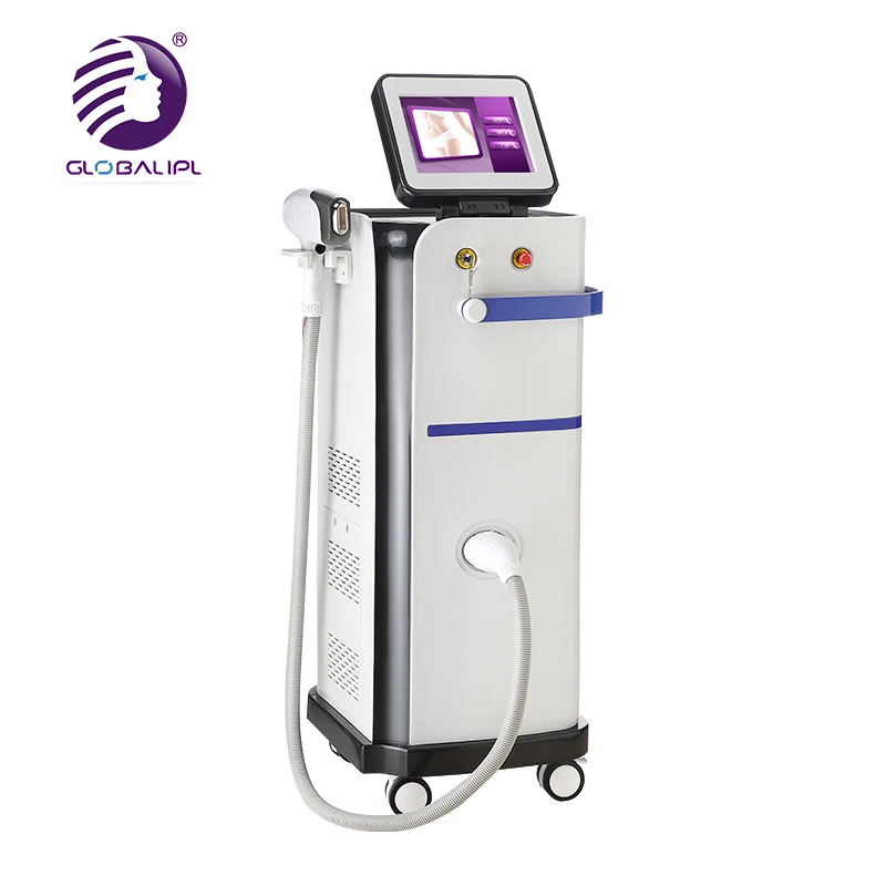 New Fac Technology Beat Three Wavelength Diode Laser Any Skin Color Hair Removal 808 Cooling