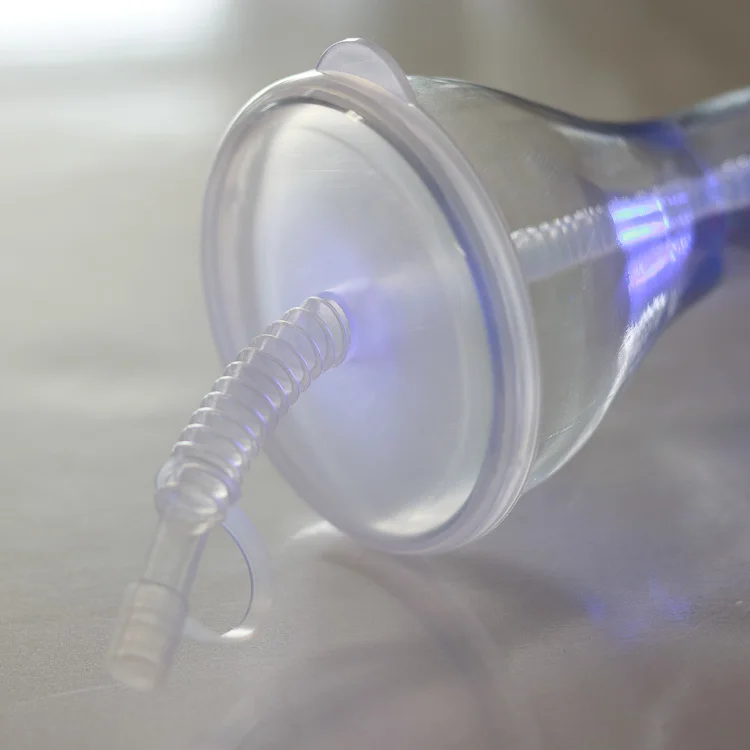 Горячая Распродажа товар пластиковые стаканы чашки светодиодная чашка для двора сланцевая бутылка с двором пластиковая