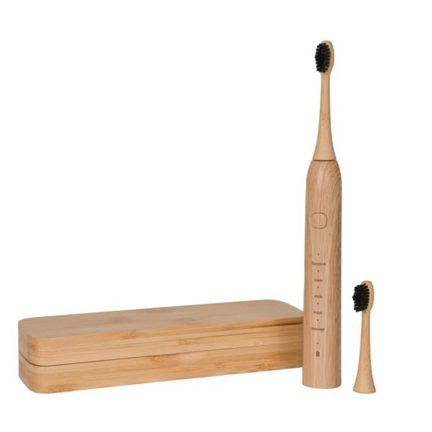 Hot Selling Biodegradable Bamboo Electric Toothbrush Smart Sonic Toothbrush Manufacturer