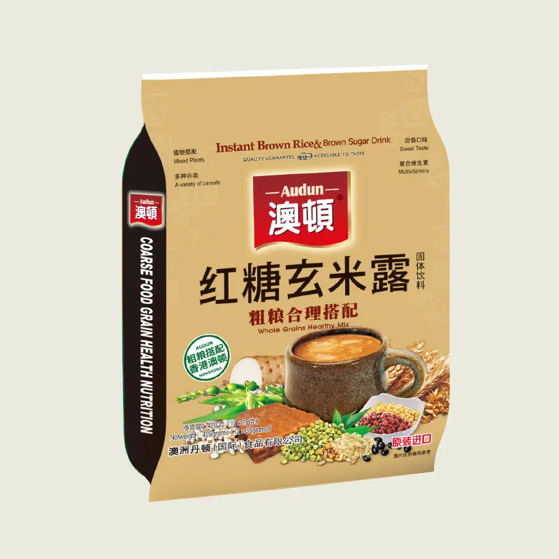 Высококачественный Лидер продаж, мгновенный напиток из коричневого сахара и коричневого риса, зерна хлопьев, напитки для рабочих людей